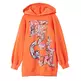 Desigual Sweatshirt Dress "Orange"
