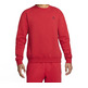 Jordan Essentials Men's Fleece Crew "Red"