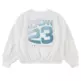 Jordan Girls Jumpman Club Pleated Fleece Crew Sweater "Sail"
