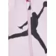 Jordan Infants Air Jumpman Hooded Coverall "Foam Pink"