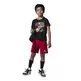 Jordan Infants JDB Court Air Tee Short Mesh Set "Gym Red-Black"