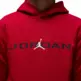 Jordan Kids Baseline Pullover Hoodie "Gym Red"