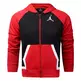 Jordan Kids Diamond Fleece Full Zip Hoodie (Black)