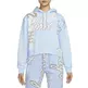 Jordan Women's Fleece Allover Printed Hoodie "Celestine Blue"