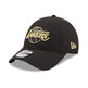 LA Lakers Gold Logo Negro 9Forty Cap