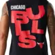 New Era NBA Chicago Bulls Graphic Sleeveless T-Shirt "Black"