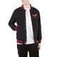 New Era NBA Chicago Bulls Patch Logo Bomber Jacket "Black"