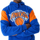 New Era NBA New York Knicks Colour Block Oversized Hoodie