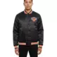 New Era NBA New York Knicks Embroidered Logo Bomber Jacket "Black"
