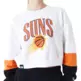 New Era NBA Phoenix Suns Womens Colour Block Crop Crew Neck Sweatshirt
