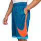 Nike Dri-FIT Men's Basketball Short "Marina-Laser Blue/Orange"