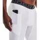 HeatGear® Pocket Long Shorts "White"