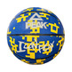 Peak Basketaball Ball "I Cam Play Blue-Yellow" (Size 7)