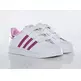 Adidas Superstar (28-35)(branco/roxo)