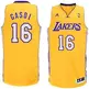 Camiseta NBA Bordados Adidas Pau Gasol Lakers (yellow/purple)