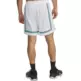 UA Men's Zone Pro 7" Mesh Shorts Printed "White"