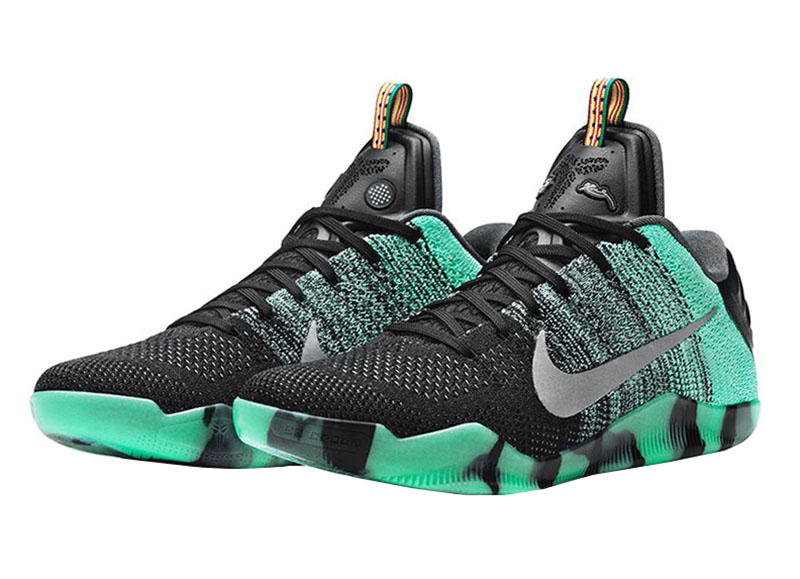 kobe 11 elite green glow