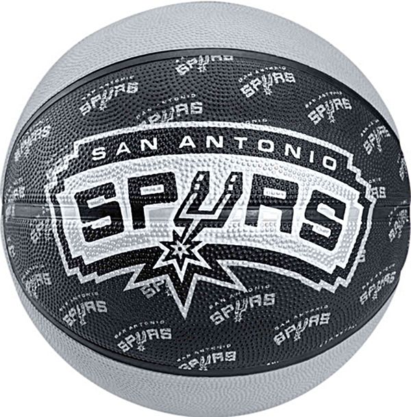 Balón Spalding Team Ball San Antonio Spurs (Talla 5)