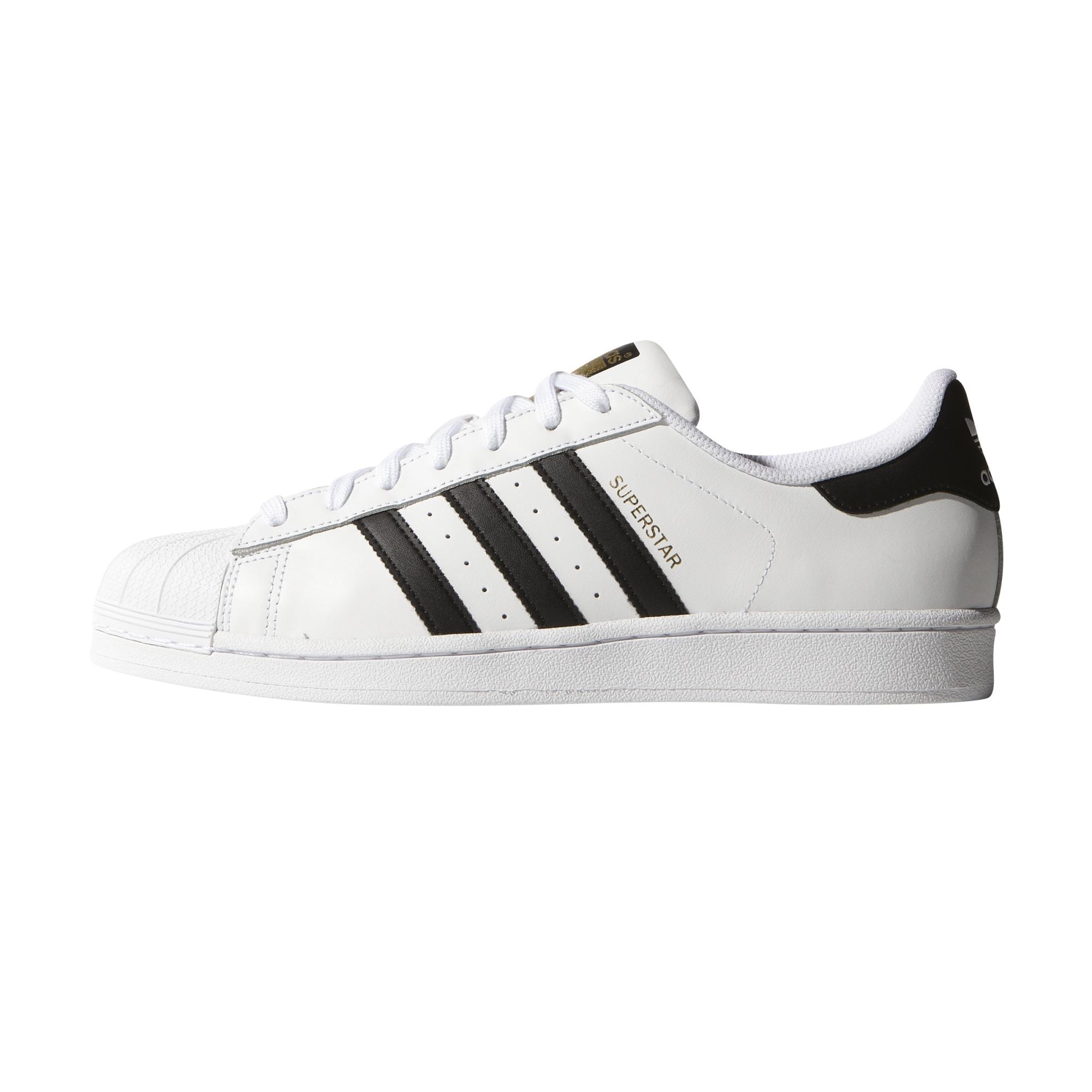 superstar black white gold