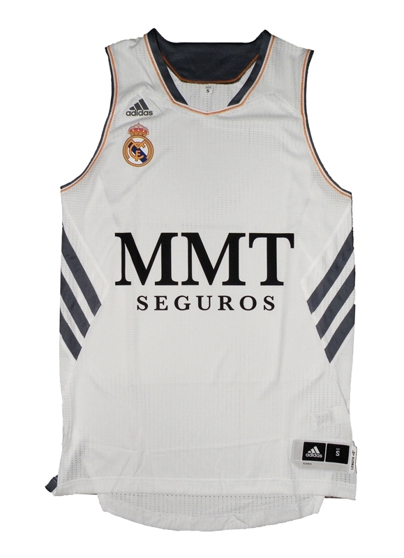 Adidas Jersey Basketball Real Madrid 2013/2014 (white/plomo)