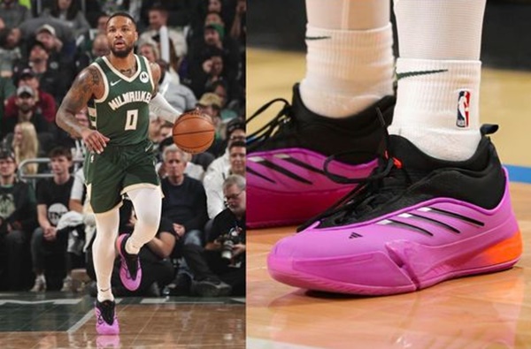 Damian lillard playoff shoes store