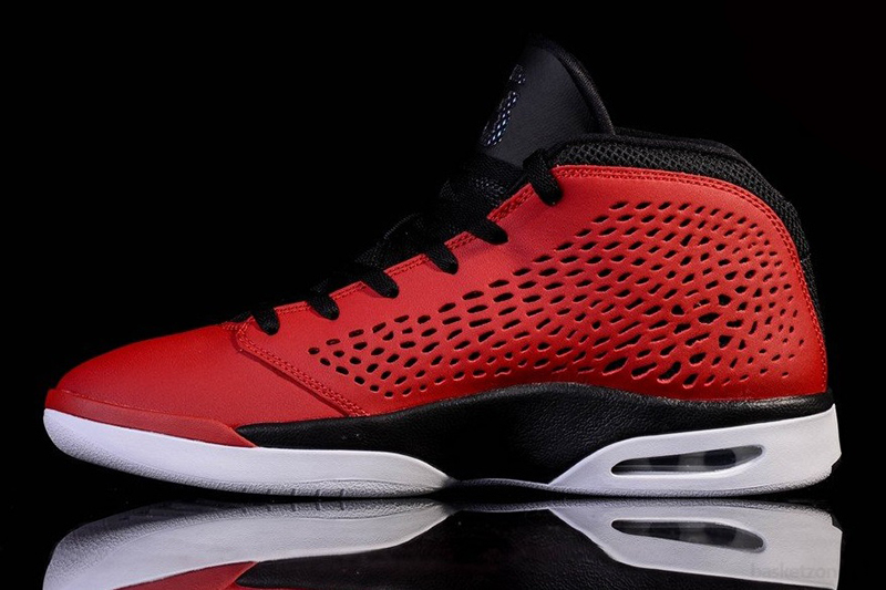 jordan flight red white black