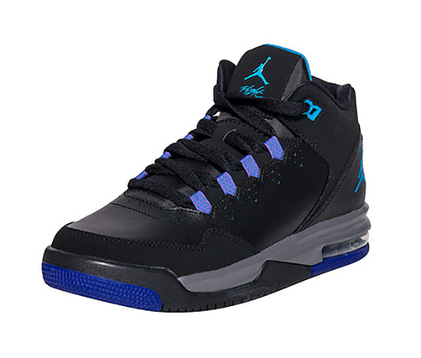 jordan flight blue and black