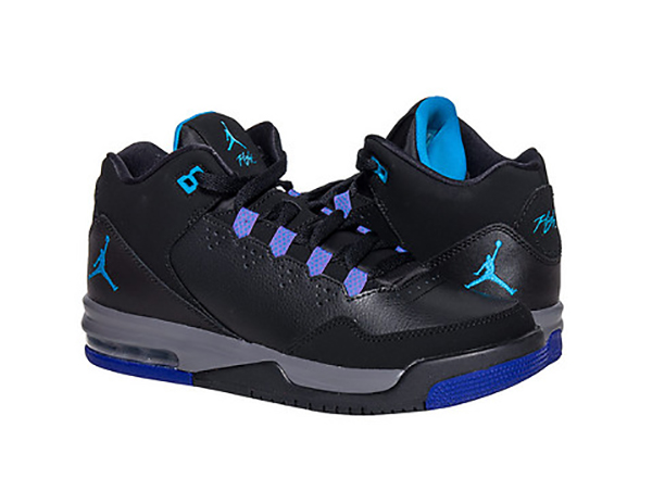 jordan flight blue and black
