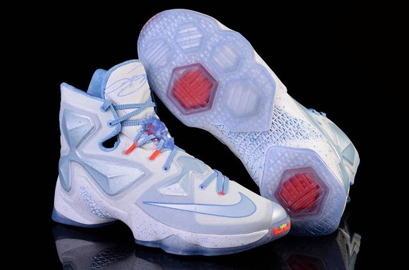 lebron 13 light blue