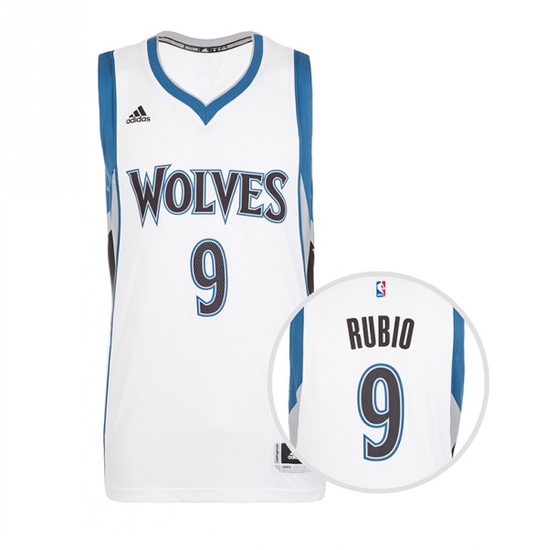 Minnesota Timberwolves Swingman Ricky Rubio Jersey