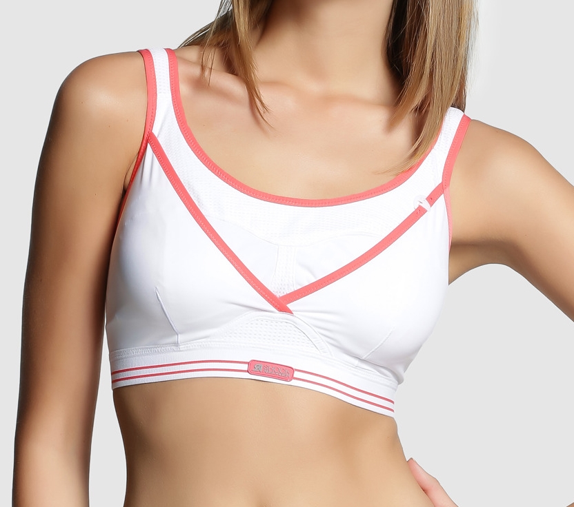 Shock Absorber Sujetador Deportivo Ultimate Gym Bra (blanco/rosa