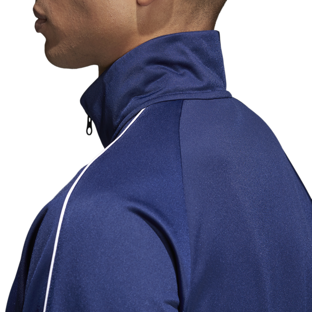 Adidas Core18 Polyester Jacket (dark blue/white)