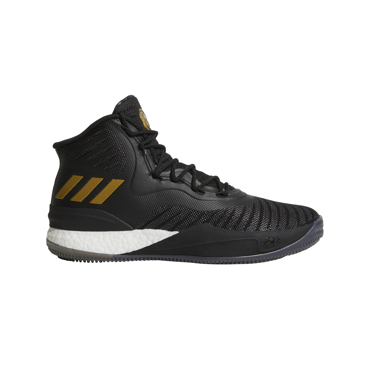 adidas d rose 8 black gold