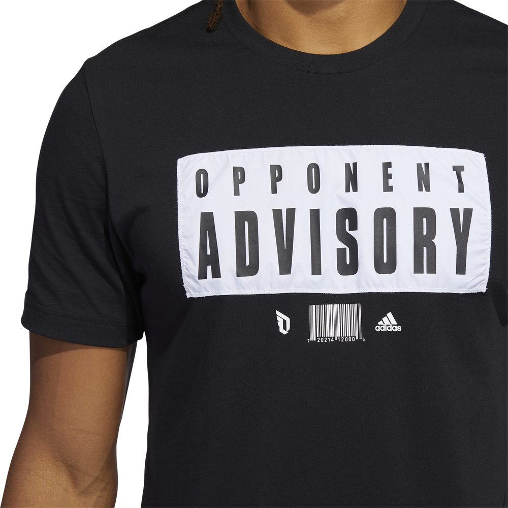 Adidas Dame EXT/PLY Opponent Advisory T-Shirt "Black"