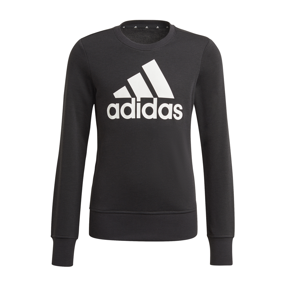 Adidas Girls Essentials Big Logo Sweatshirt (black)