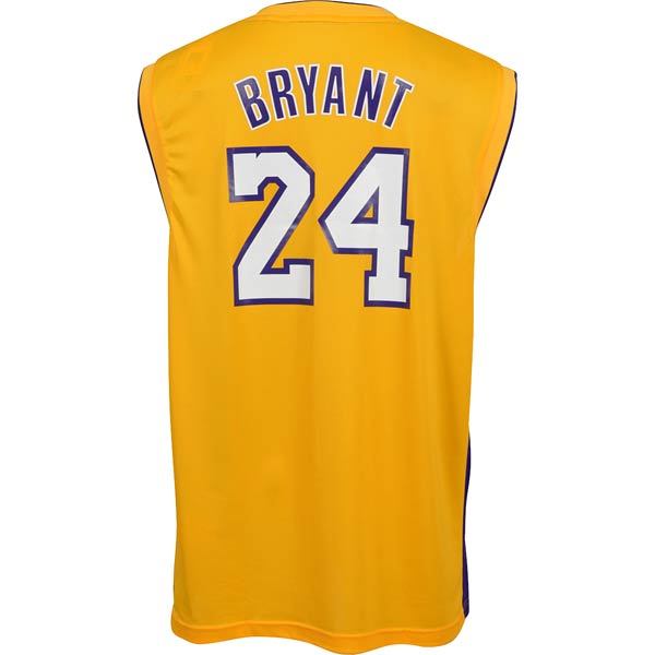 Adidas Camiseta Réplica Bryant Lakers (amarelo/branco)