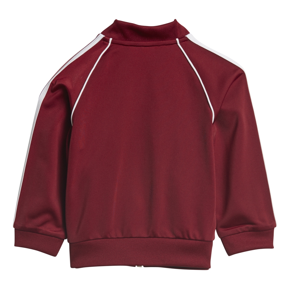 baby burgundy adidas tracksuit