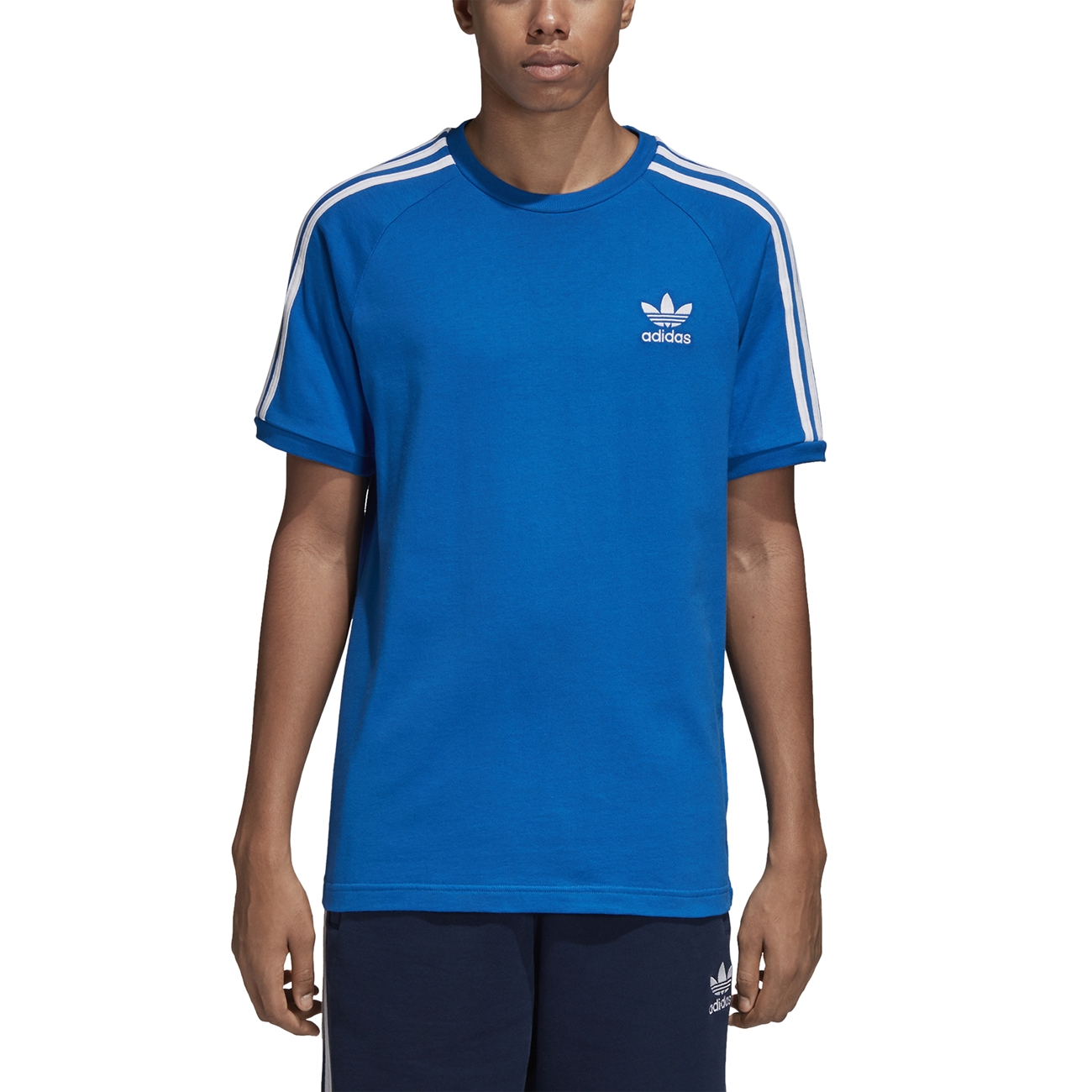 adidas originals stripes tee