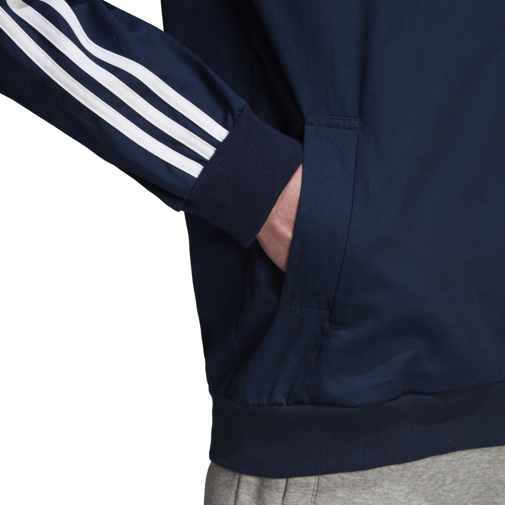 woven track top
