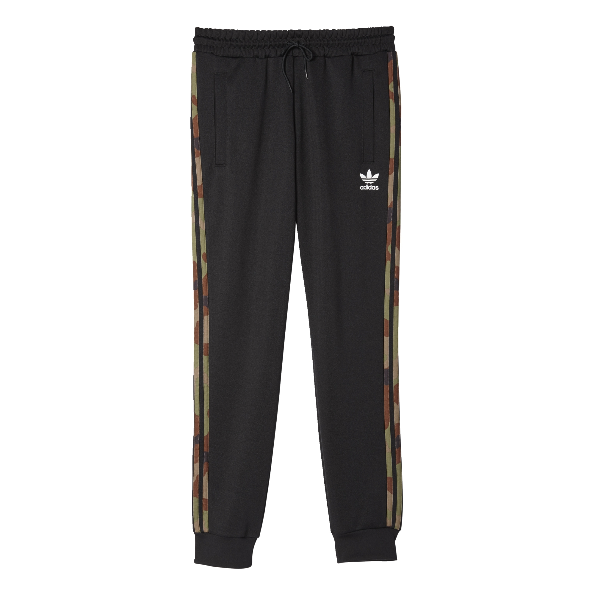 Adidas Originals Superstar Cuffed Track Pants (black/earth ...