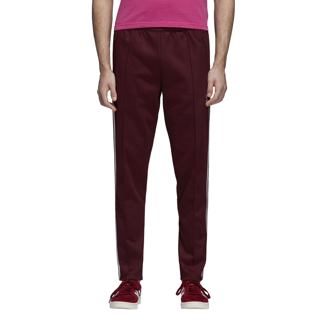 beckenbauer track pants maroon