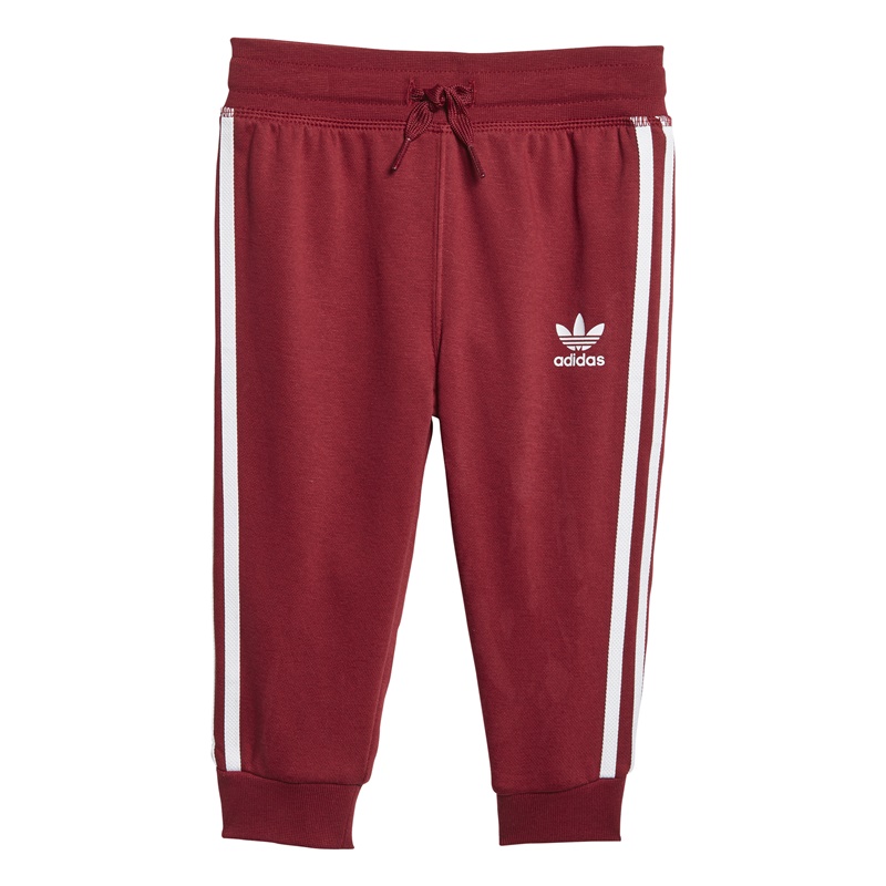 baby burgundy adidas tracksuit