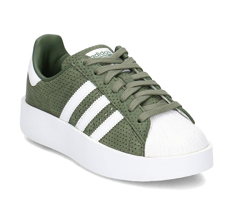 tênis adidas superstar bold feminino