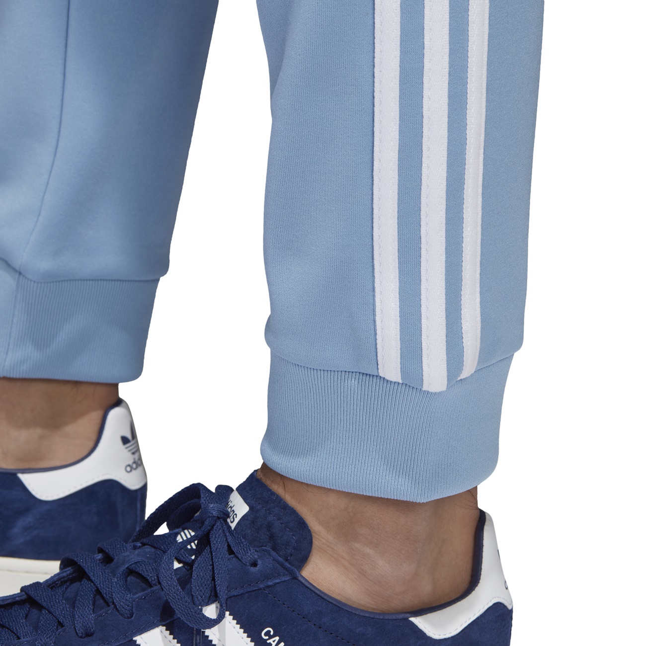 adidas sst track pants ash blue