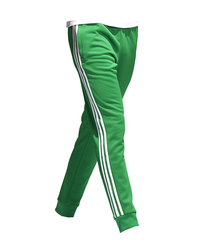 adidas superstar track pants green