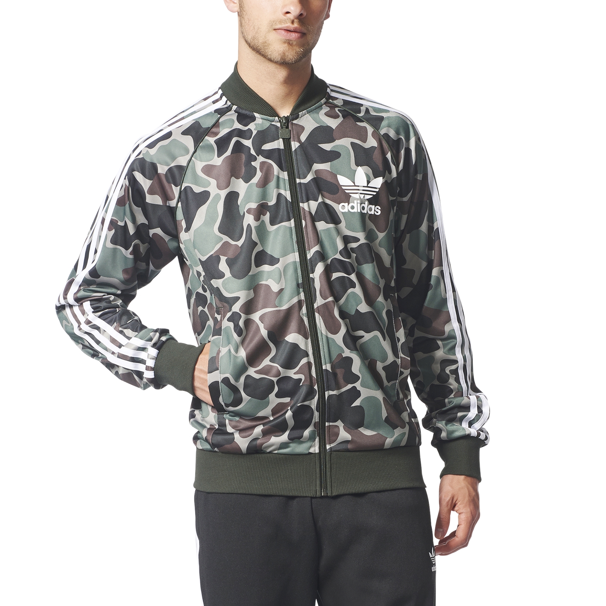 camo adidas jacket