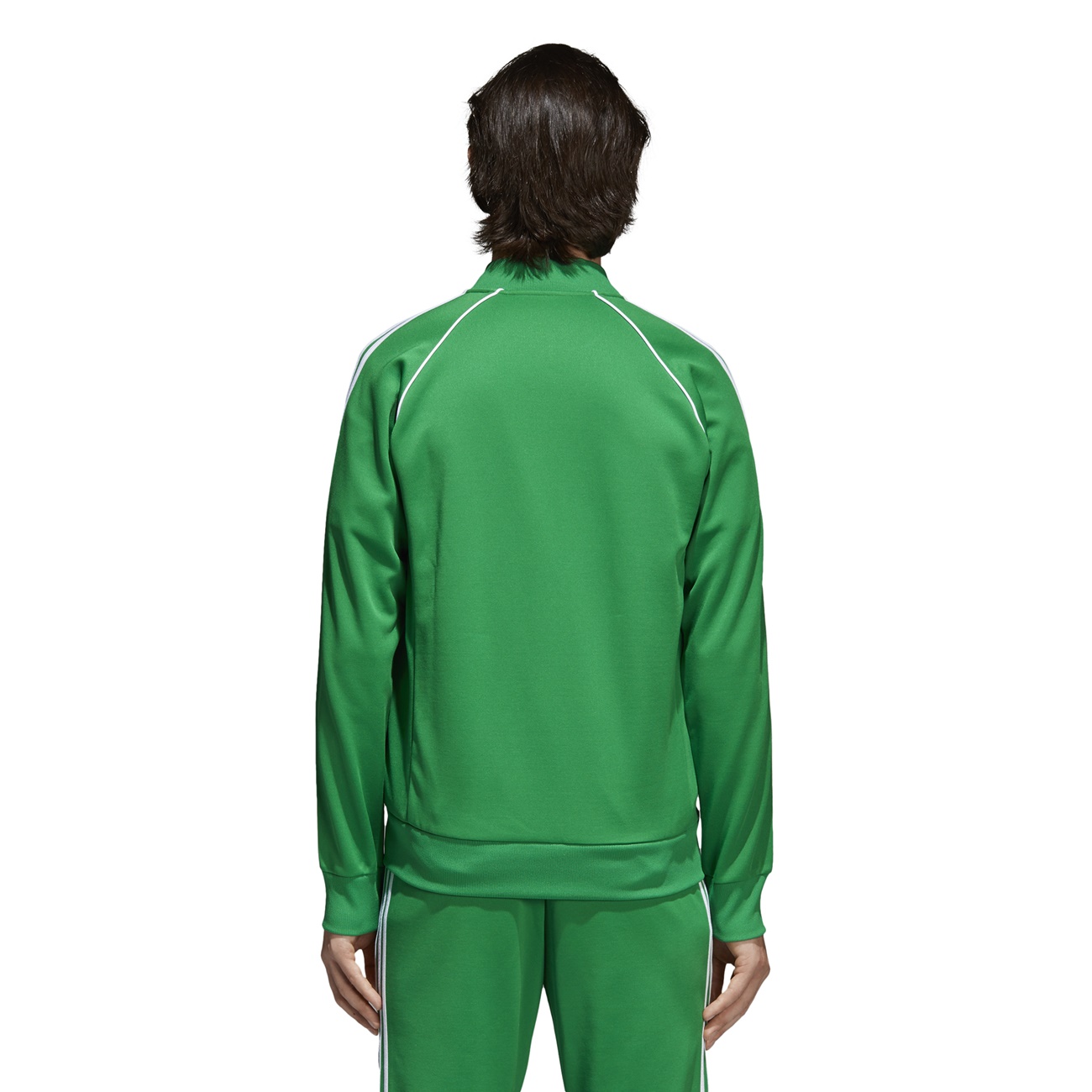 adidas originals superstar track top green