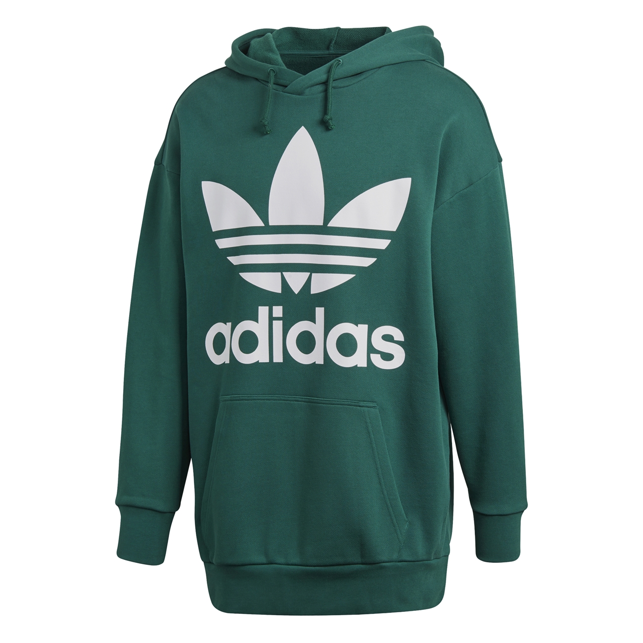 adidas hoodie green trefoil
