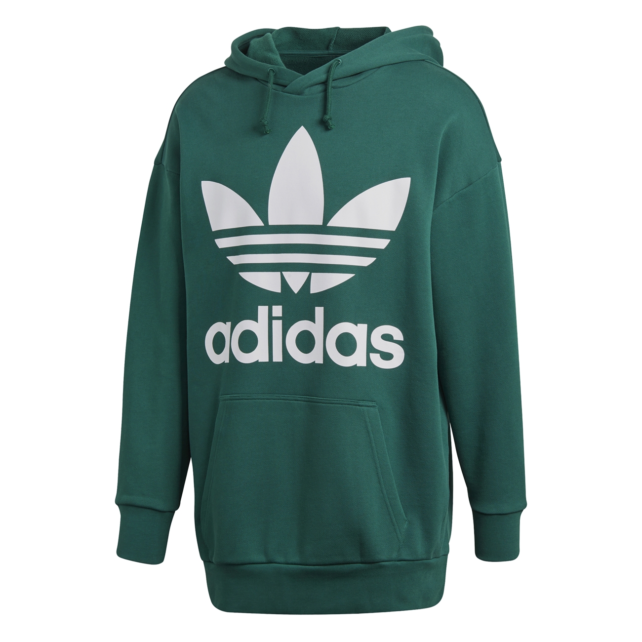 adidas trefoil oversized hoodie