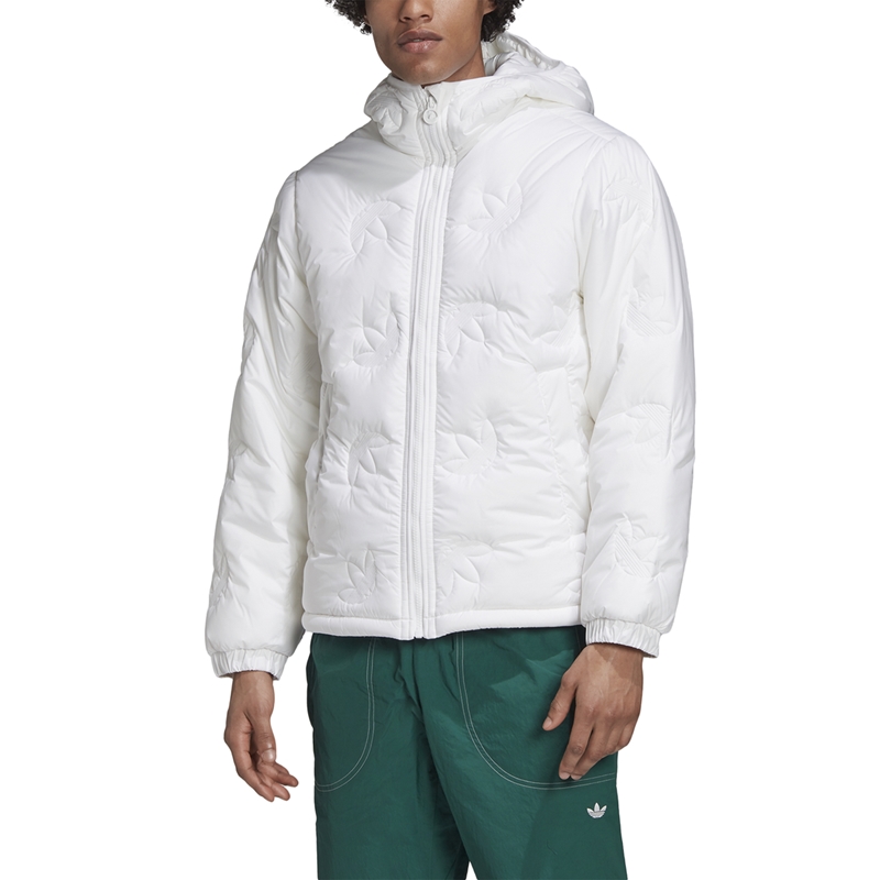 adidas originals repeating trefoil windbreaker